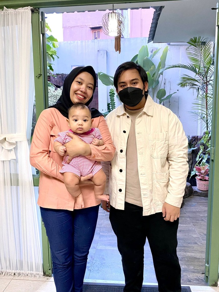 Kunjungan Disambut dengan Wajah Gemas Adik Shafana